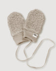 Wool Sherpa Mittens - Sand