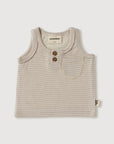 Baby Tank Top - Stone Stripe
