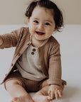 Baby Cardigan - Bronze