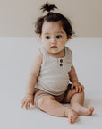 Baby Tank Top - Stone Stripe