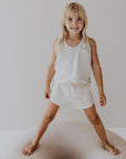 Gauze Shorts - Bone