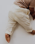 Gauze Pants - Bone