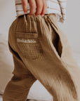 Gauze Pants - Bronze
