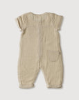 Gauze Jumpsuit - Pebble