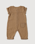 Gauze Jumpsuit - Bronze