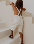Rib Overalls - Bone