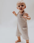 Rib Overalls - Stone