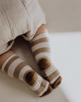 Knee Socks - Pebble Stripe