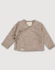 Wool Fleece Cardigan - Sand