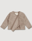 Wool Fleece Cardigan - Sand