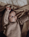Wool Fleece Cardigan - Sand