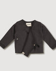 Wool Fleece Cardigan - Storm