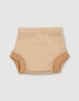 Wool Rib Bloomers - Fawn Stripe