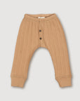 Wool Rib Leggings - Fawn