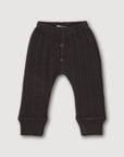 Wool Rib Leggings - Storm