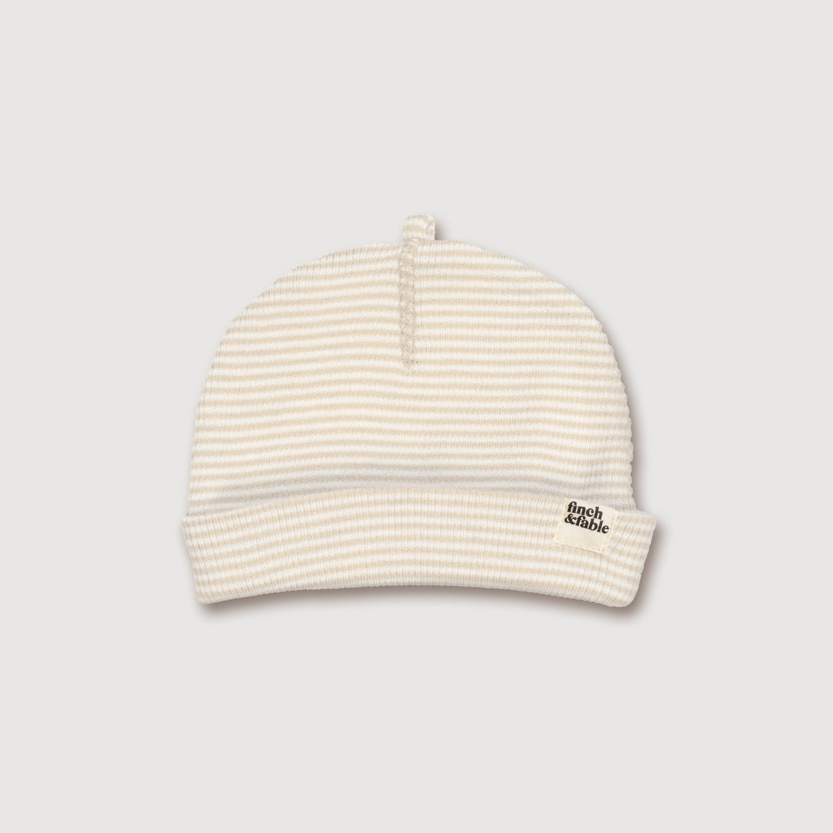 Finch & Fable - Wool Knitted Bonnet - Oat Finch & Fable - Wool Knitted Bonnet - Oat