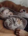 Wool Hooded Jacket - Sand