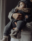 Wool Baby Booties - Sand