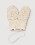 Wool Sherpa Mittens - Milk