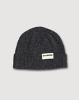 Wool Knitted Fisherman's Beanie - Storm