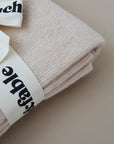 Wool Knitted Blanket - Milk