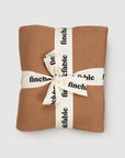 Wool Knitted Blanket - Fawn