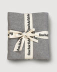 Wool Knitted Blanket - Dove