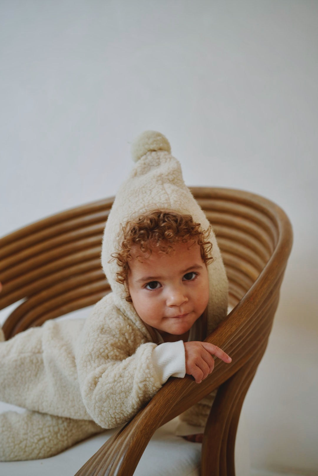 Wool Sherpa Babysuit