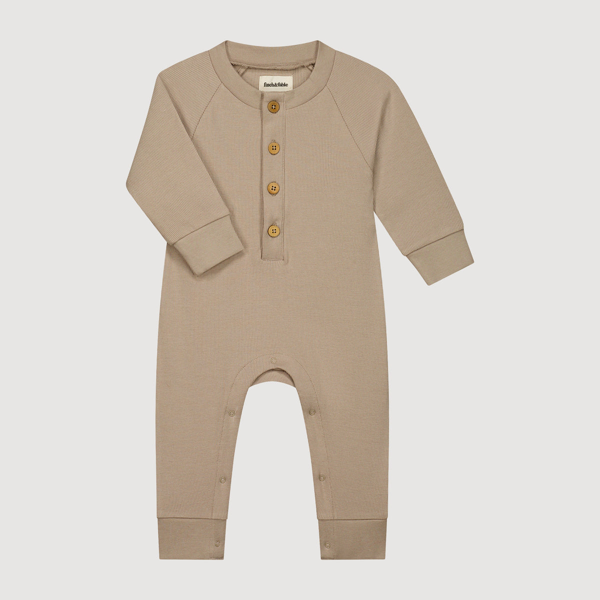 Rib onepiece - Long Sleeve