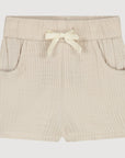 Organic Cotton Muslin Shorts