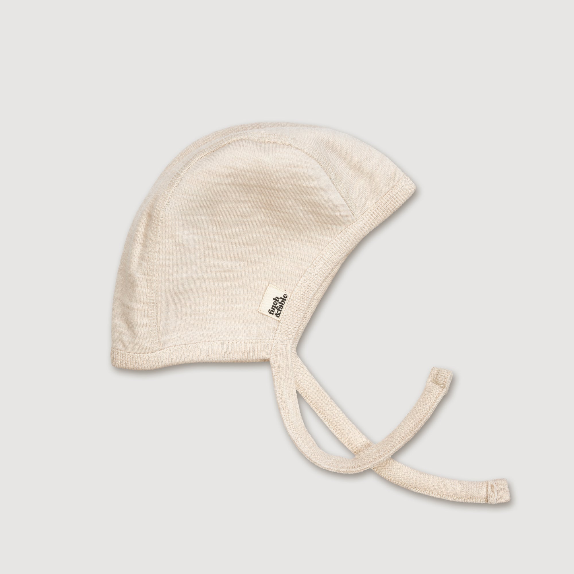 Wool Fleece Bonnet - Oat